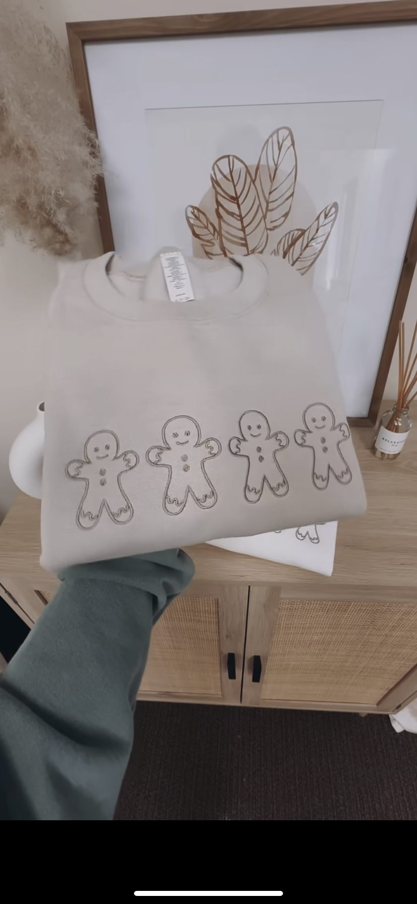 Gingerbread Man Crewneck