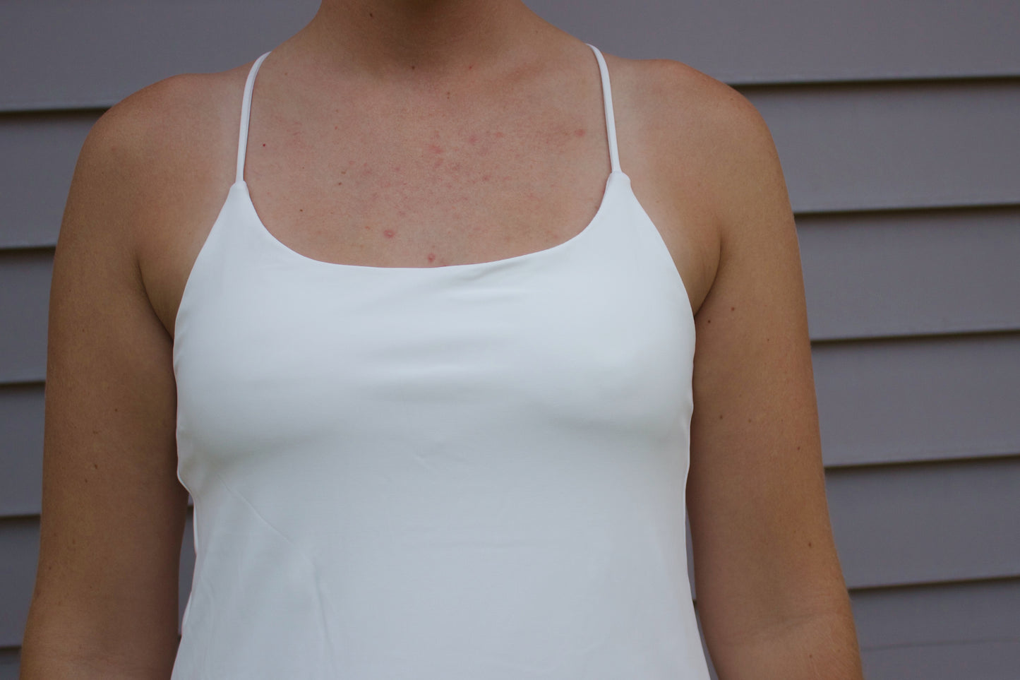 White Active Tennis Dress - Large